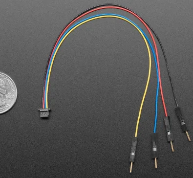 4209 STEMMA QT / QWIIC JST SH 4 -PIN A KO PREMIUM MALO ZÁMORY Kábel - 200 mm dlhá