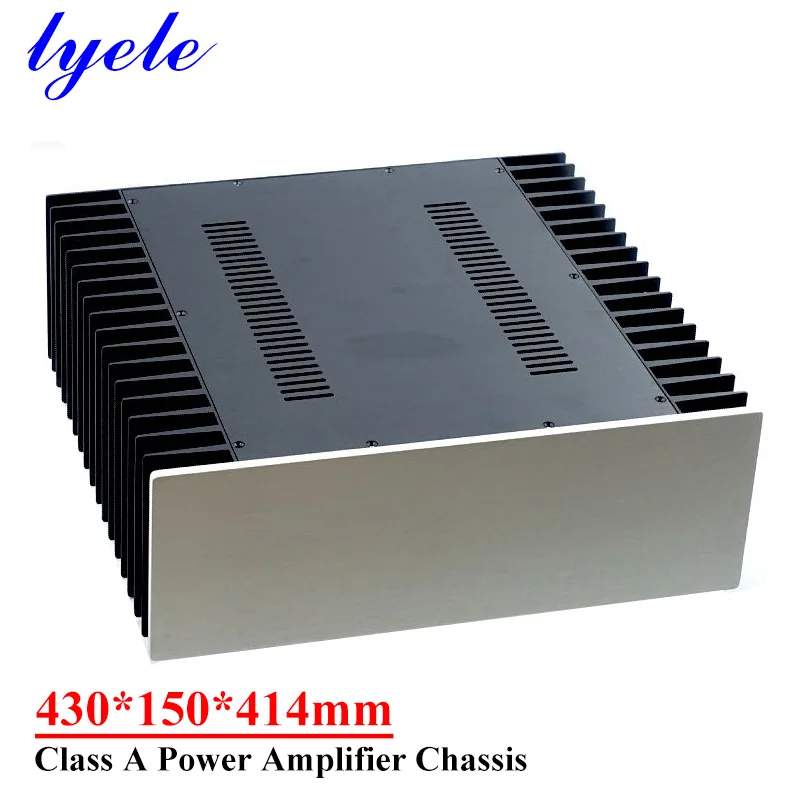 430*150*414 mm All-Aluminium triedy A Výkonový zosilňovač podvozok s plášťom zvukového zosilňovača pre domácich osôb.