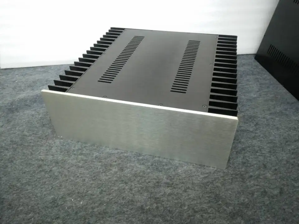 4315F hliníkový výkonový zosilňovač podvozok triedy A AMP Kryt Hifi DIY puzdro 430mmx150mmx414mm