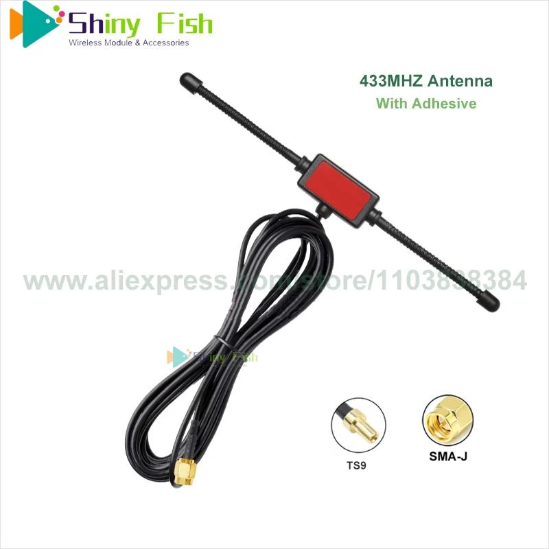 433 MHz GSM Patch Anténa 5DBI Outdoor Outdoor Omni Signal Ampilter TS9 SMA pre Ham Radio Drone DTU Modul Smart Home Smart Home