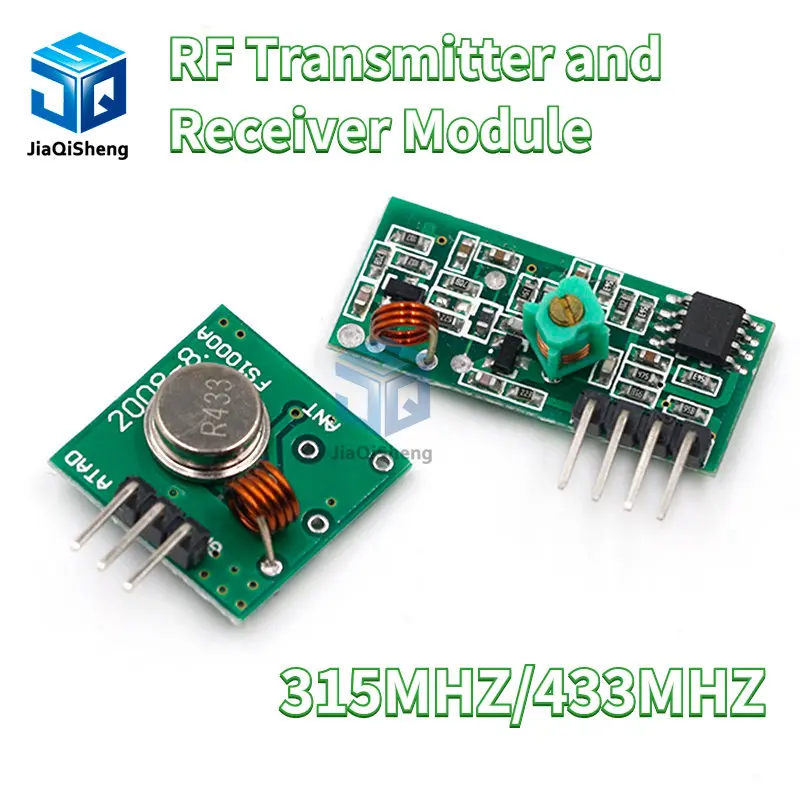 433 MHz RF Personmiteter and Realy Module Link Sit pre Arm/MCU WL DIY 315MHz/433MHz Wireless for Arduino DIY Kit