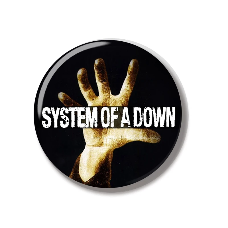44 mm Soad Pin Soft Gomp App šperky kreatívne odznaky Karika