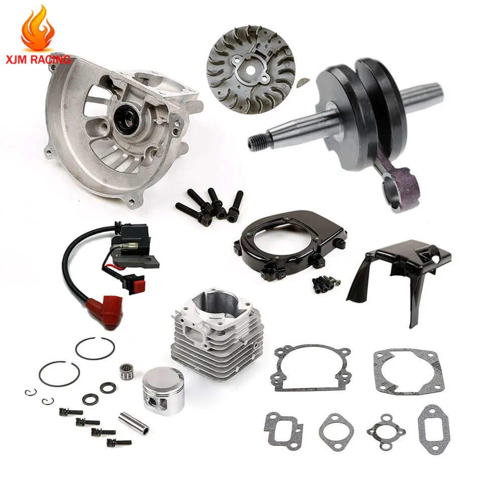 45 ccm Plne modernizovaná súprava valcov pre motorový motor s priemerom 45 ccm pre 1/5 HPI Rovan KM Baja 5B 5T 5SC LOSI RC STRÁNKY