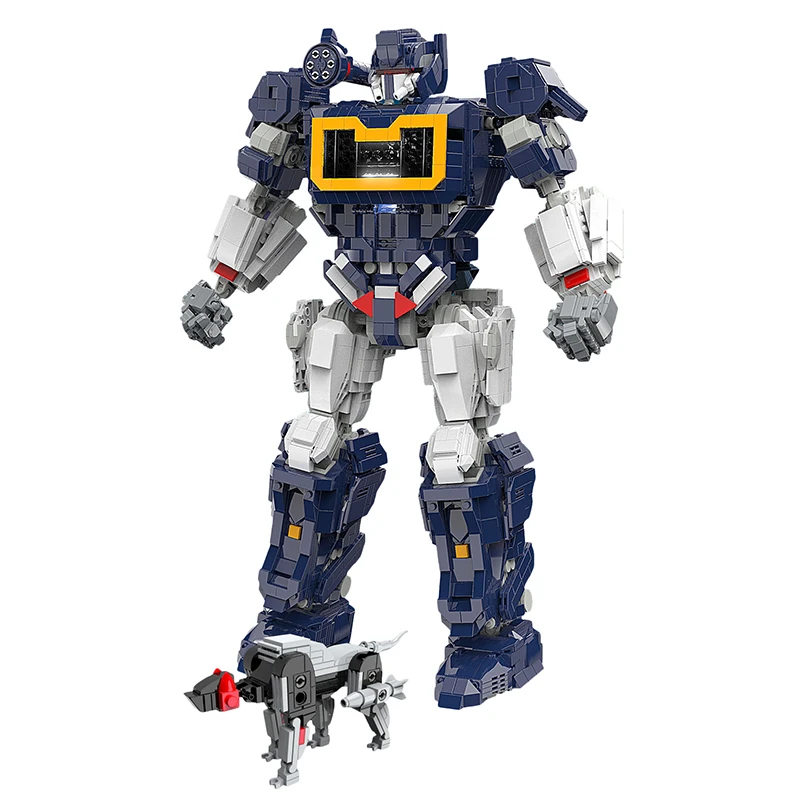 45 cm 66-02 3100ks stohovacie bloky Soundwave Transformation Action figury hračky Zhromaždené stavebné bloky Darčeky pre deti