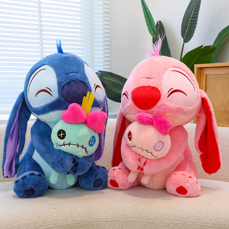 45 cm Disney's Nové srdce objímanie stehu karikatúra plyšový hračku Soft Soft Smaths Plushies hračky pre bábiky darčeky Darčeky pre priateľov