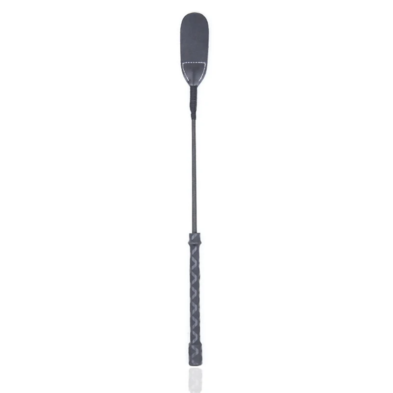 45 cm dvojvrstvový originálny kožený horný dlhý rovný bič jazdec na plodine Flogger Paddle Slapper Horse Training Doodsage Whips