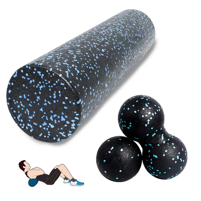 45 cm joga stĺpce fitness loptičky sada EPP s vysokou hustotou penové valček hlboké tkanivo masáž pilates teleso uvoľňovacie cvičenia