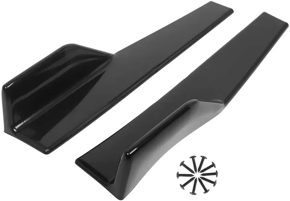 45 cm Univerzálna zadná bočná sukňa krídla Difuser Body Kit pre Ford Mustang GT Shelby GT500 2000-2022 Príslušenstvo automobilu