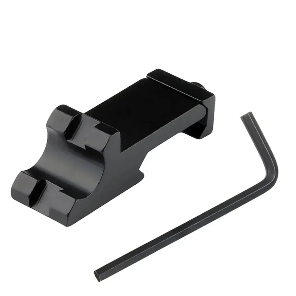 45 stupňov poľovnícky náradie na poľovnícke držiaky hliníková zliatina rýchleho odlúčenia Rail Mount Base Hunting Accessory Adsessory