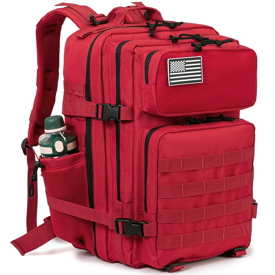 45L Molle Tactical Batch Bag Lunting Molle Batoh Gymm pre mužov EDC outdoor turistické prežitie Rucksnack čarodejnícka fľaša držiak