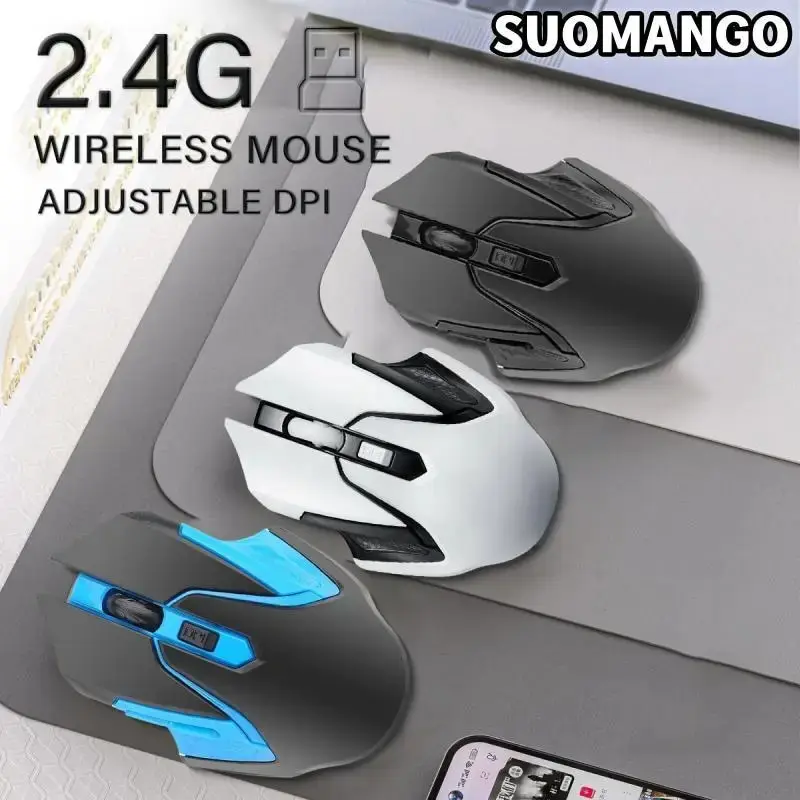 46 Bezdrôtová myš Universal Office Computer Ergonomic Game Mouse prenosný počítač počítačový počítač
