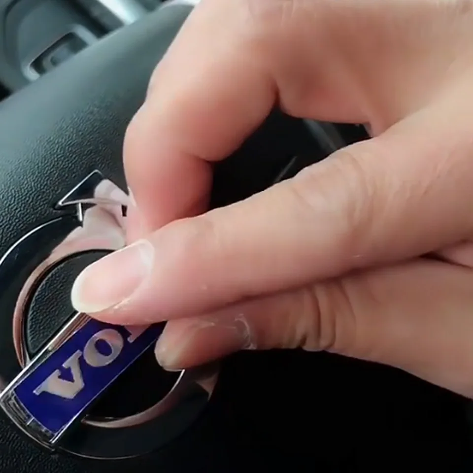 47 mm odznak pre nálepku Volvo Blue Emblem Volvo Interiérová nálepka Volvo pre Volvo XC90 V90 S60 XC60 V60 V40 S40