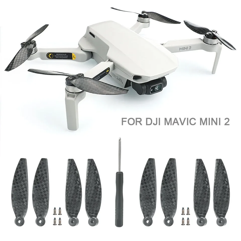 4726F Vrtulá uhlíkových vlákien s nízkym hlukom NAHLEJE Čepele REPS LIGHT HORNETROL PRE DJI MAVIC MINI 2 DRONOVÉ PRÍSLUŠENSTVO