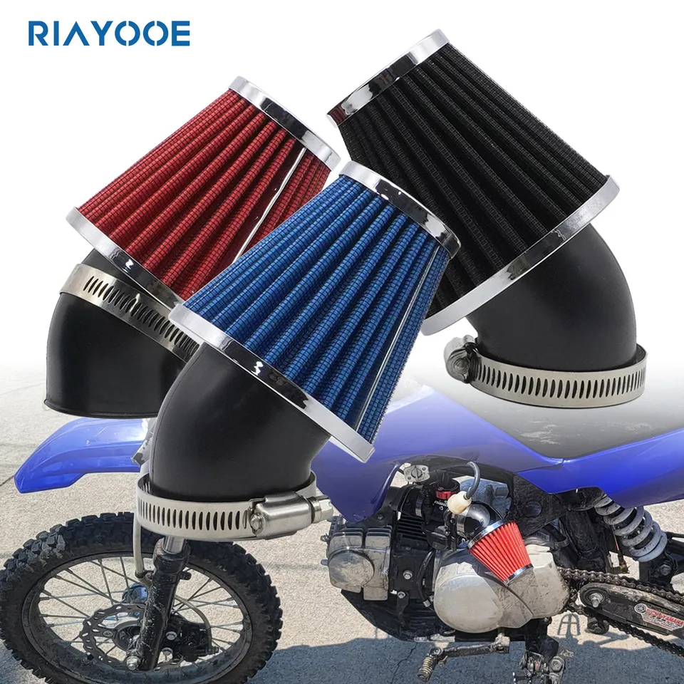 48 mm vysoko prietokový výkon vzduchový filter Motocykel Sport Cold Air Filters