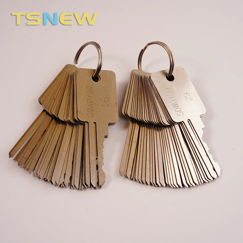 48 v 1 súprava kľúča Universal Lock Key pre nástroje na opravu visiacich zámkov