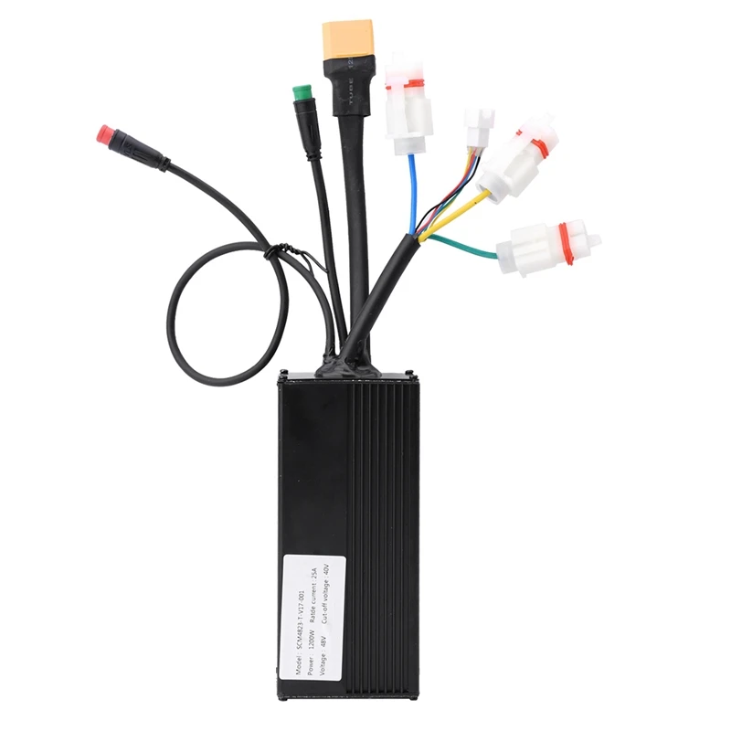 48V 1200W25A XT90 Elektrické bicykle E-Bike Scooter Brushless Motor Controller Elektrické časti bicyklov pre Ducati