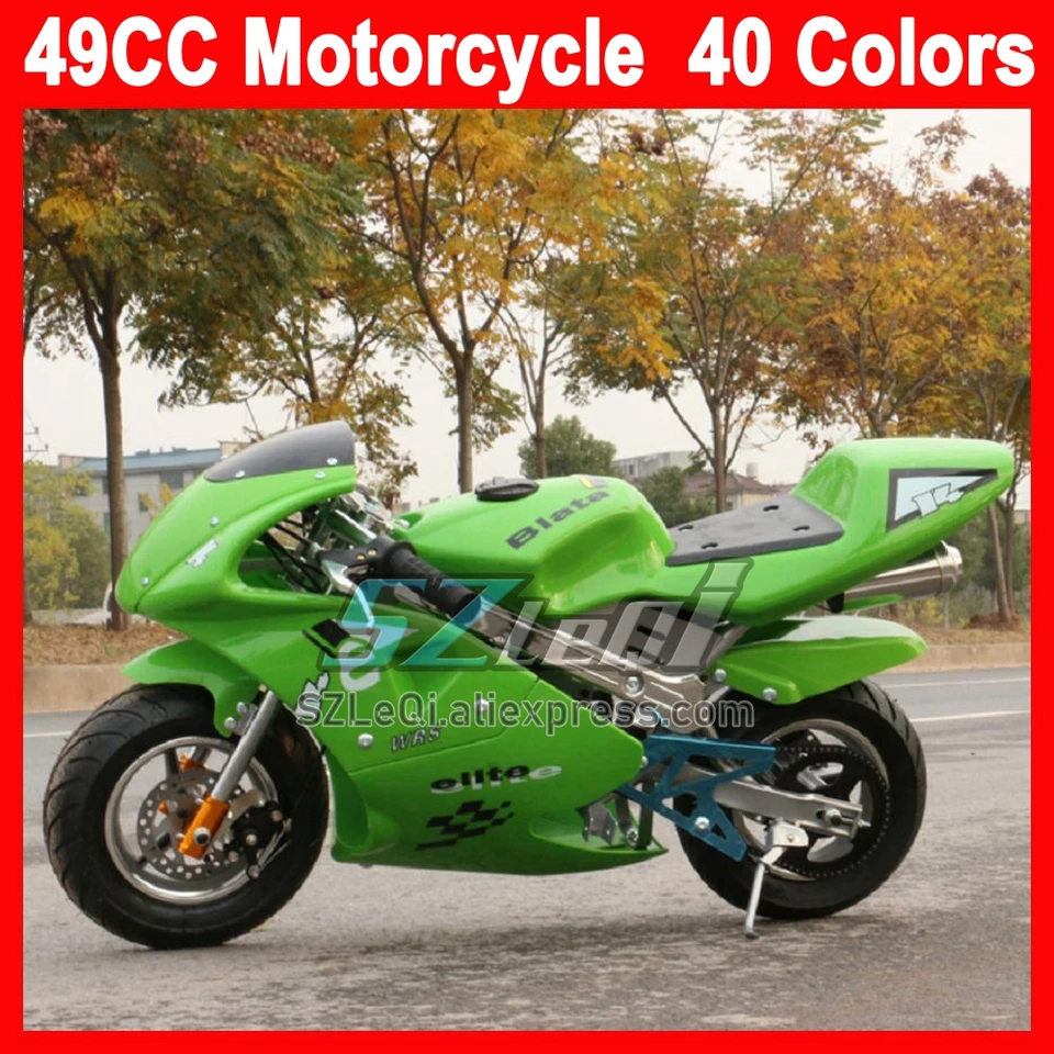 49 50 cck Superbike Mini Motocykel 2-stokový horský benzínový skúter Small Buggy Moto Bike Adult Racing ATV Off-road Motocike