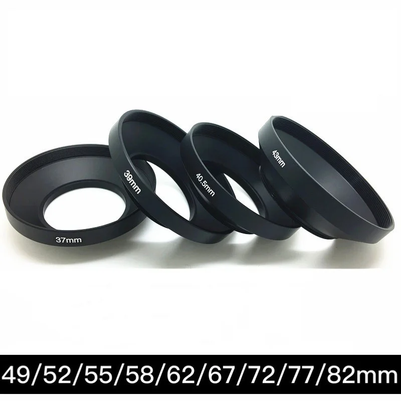 49 52 55 58 62 67 72 77 82 mm Čierna kovová kovová šošovka Karka Širokouhová skrutka v kapucni šošovky pre Canon Nikon pre Sony Pentax