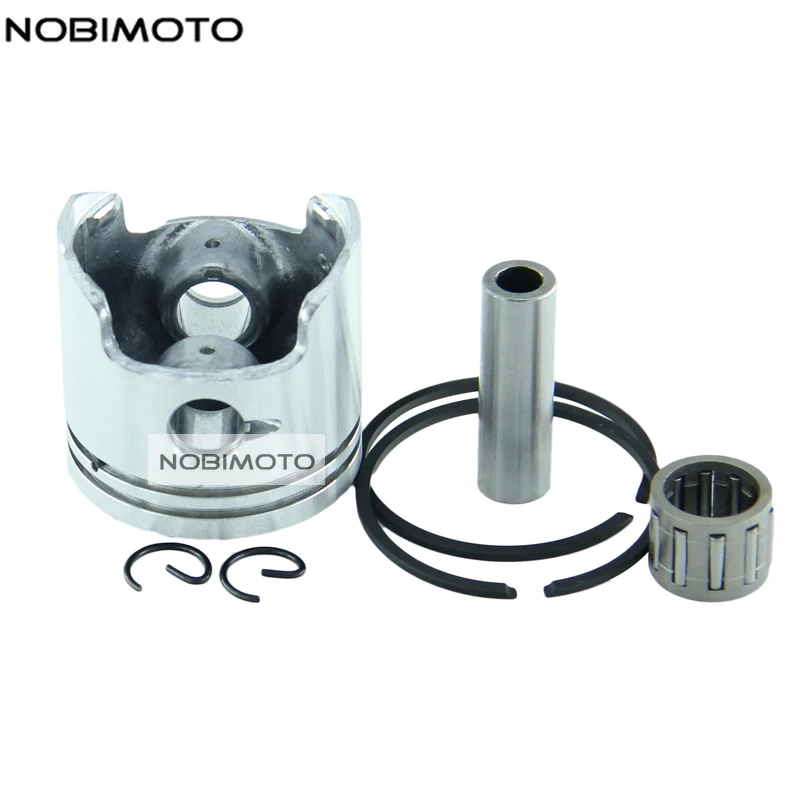 49 mm 2-strokový 49 ccm piestový prsteň 10 mm set set sada ASSY PISTON pre 49 ccm moped skútrový motocykel Mini ATV