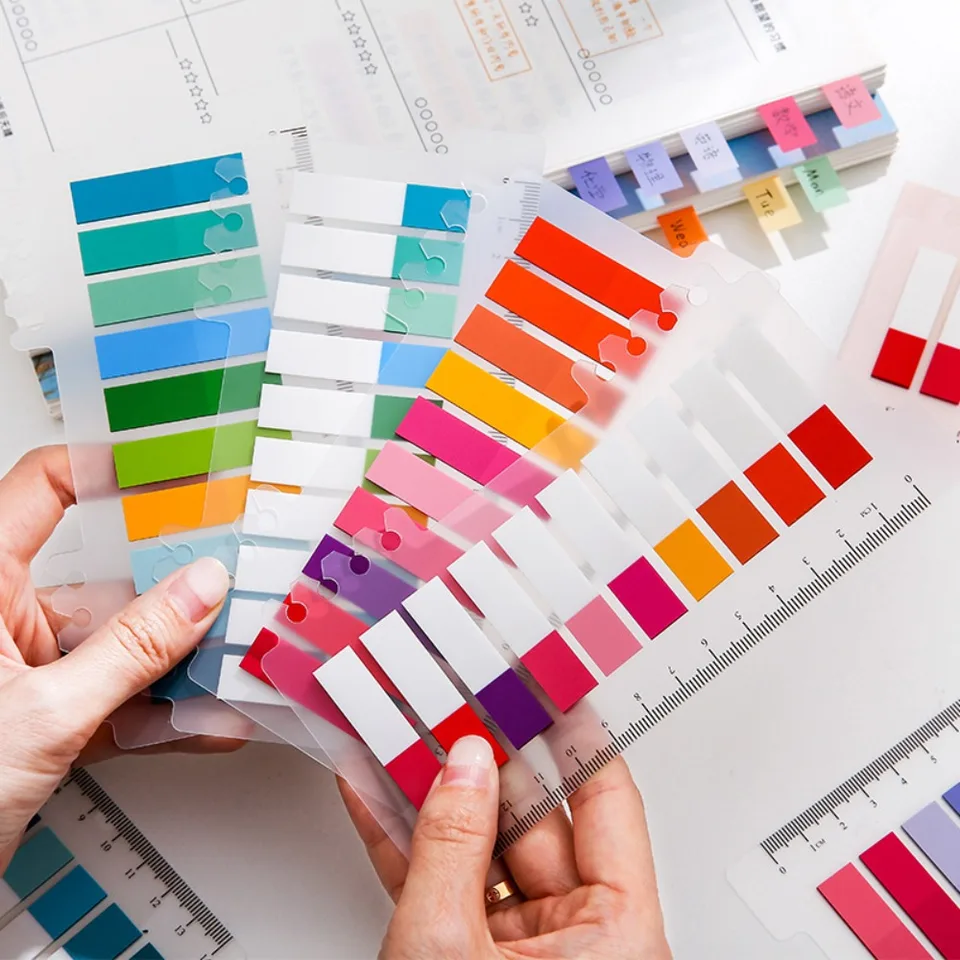 4BAG MORANDI MOSILNÁ Color Index Memo PAD PADE SECKY POZNÁMKY STRÁNKA ZÁKLADNÉ Značky knihy