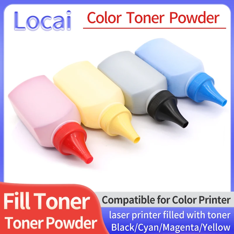 4Color 1Set Revill Toner Prášk pre 117A 118a 119a 116A Toner Prášk
