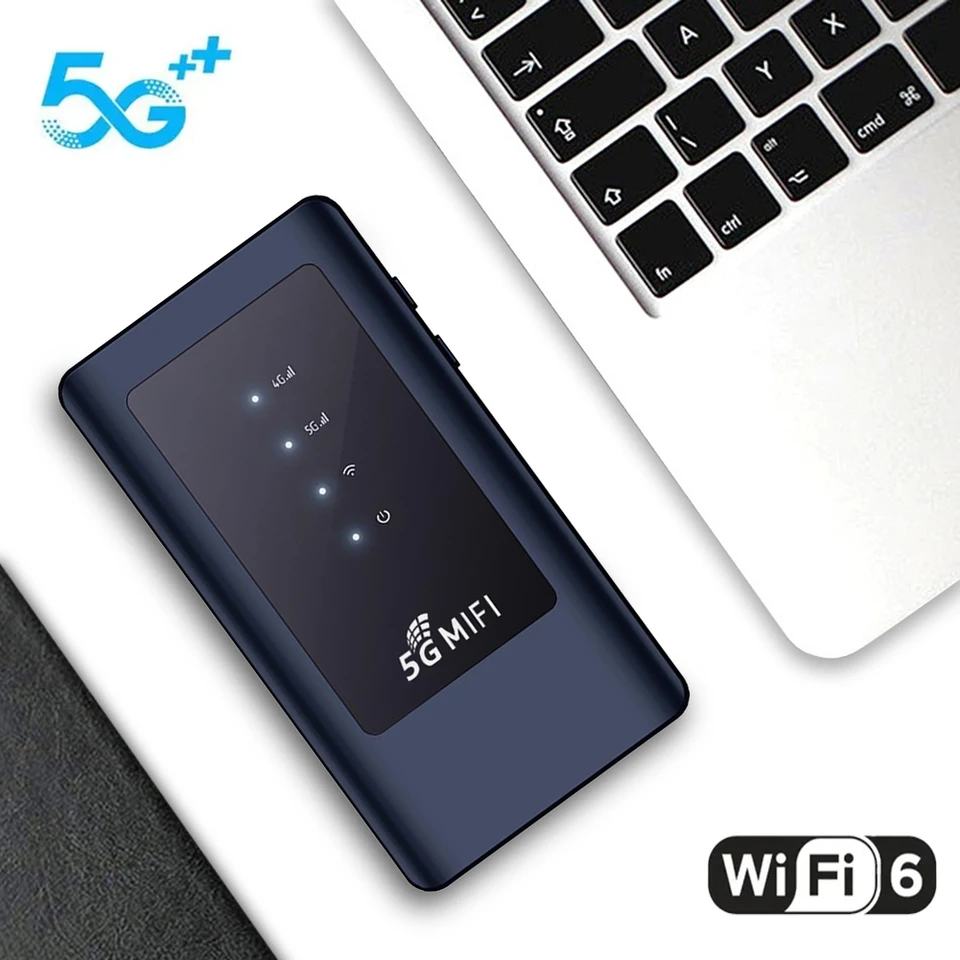 4G/5G Mobilný WiFi Router Prenosný bezdrôtový smerovač LTE s kartou SIM Mifi Modem Mobile WiFi Hotspot Internet až 16 používateľov