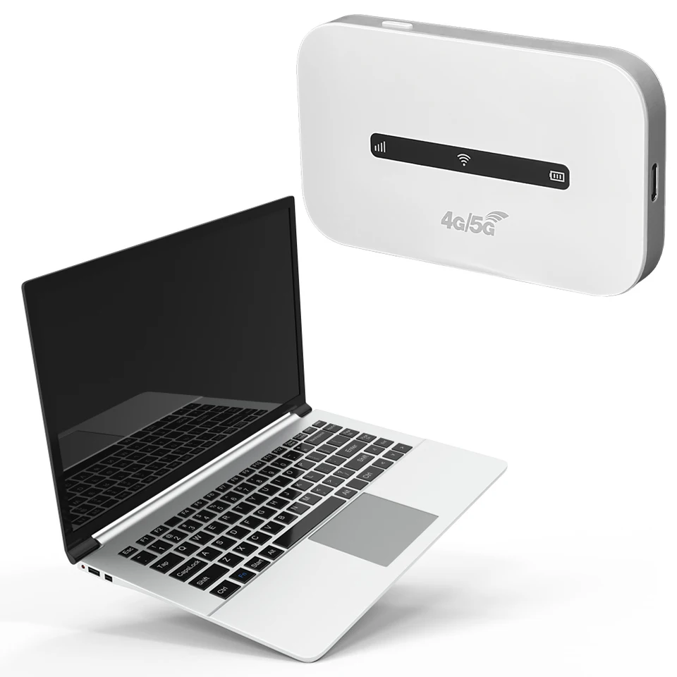 4G LTE Prenosný WiFi Hotspot 3000MAH 150 Mbps Modem Router Podpora 8 až 10 používateľov s slotom na kartu SIM pre cestovanie automobilov pre domácu kanceláriu