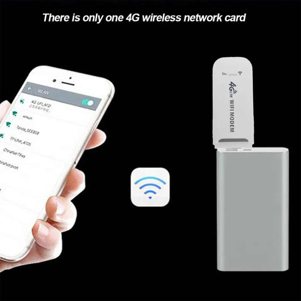 4G LTE USB 150MBPS Modem Stick Prenosný bezdrôtový WiFi Adaptér 4G Router pre domácu kanceláriu 4G USB Modem