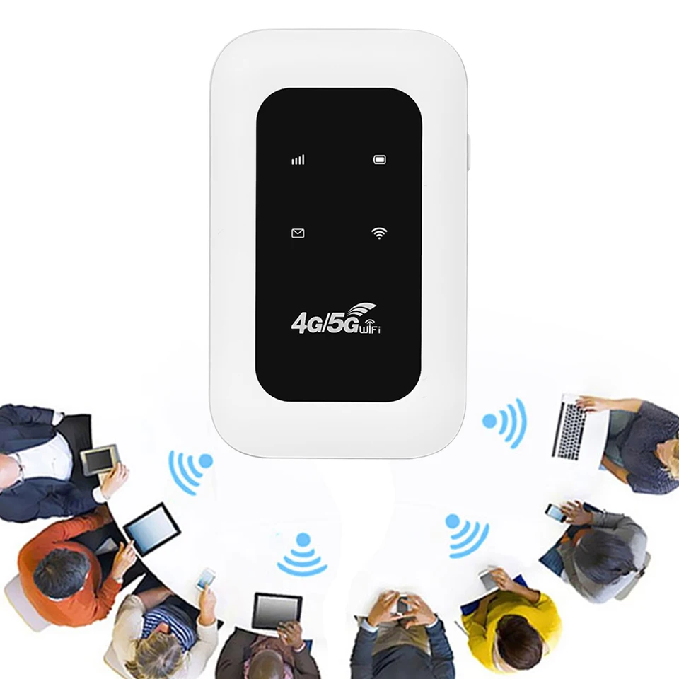 4G LTE Wireless Router Repeater s slotom SIM slot 150 Mbps vrecko WiFi Hotspot Wireless WiFi Modem pre domácu kanceláriu RV Camping