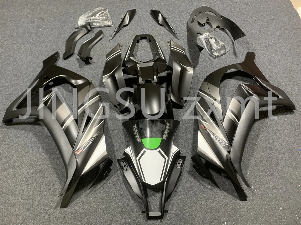4Gifts New Abs Injection Faiings Súprava vhodná pre Kawasaki ZX-10R ZX10R 2011 2012 2013 2014 2015 11 12 13 14 15 Bodywork set Matte