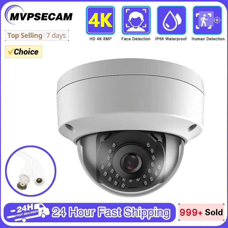 4K CCTV Security Analog Dome Camera BNC Outdoor vodotesná detekcia tváre AHD DVR fotoaparát video sledovací systém 8MP XMEYE 5MP