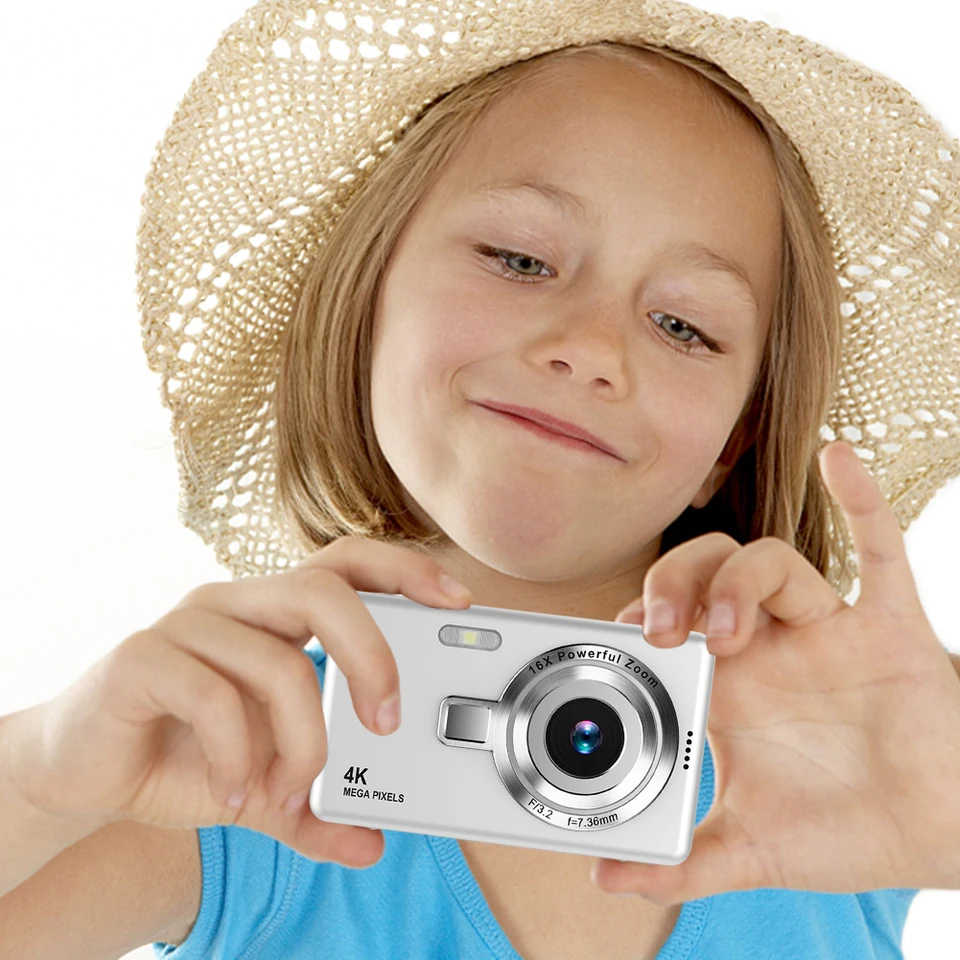4K HD 1080p Digitálny fotoaparát 96MP Automatické zaostrovanie fotoaparátu 2,4 palca IPS prenosný prenosný vloggingový fotoaparát pre fotografiu a video