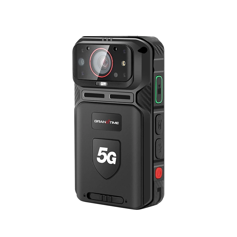 4K HD Nositeľné 4G 5G WiFi Network 3000 mAh Body Camera Vstavaná GPS PTT Video rekordér v reálnom čase s POC Radio