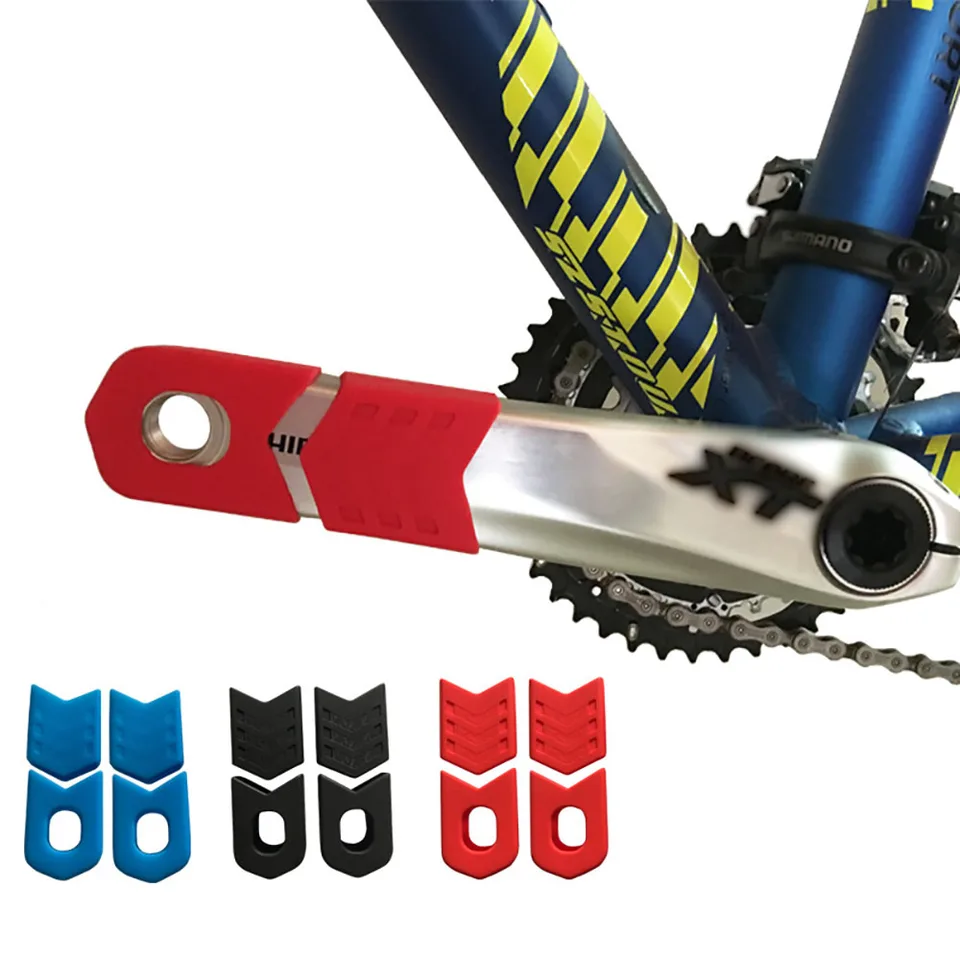 4ks/1set Mountain Bike Crank Ochranné kryt