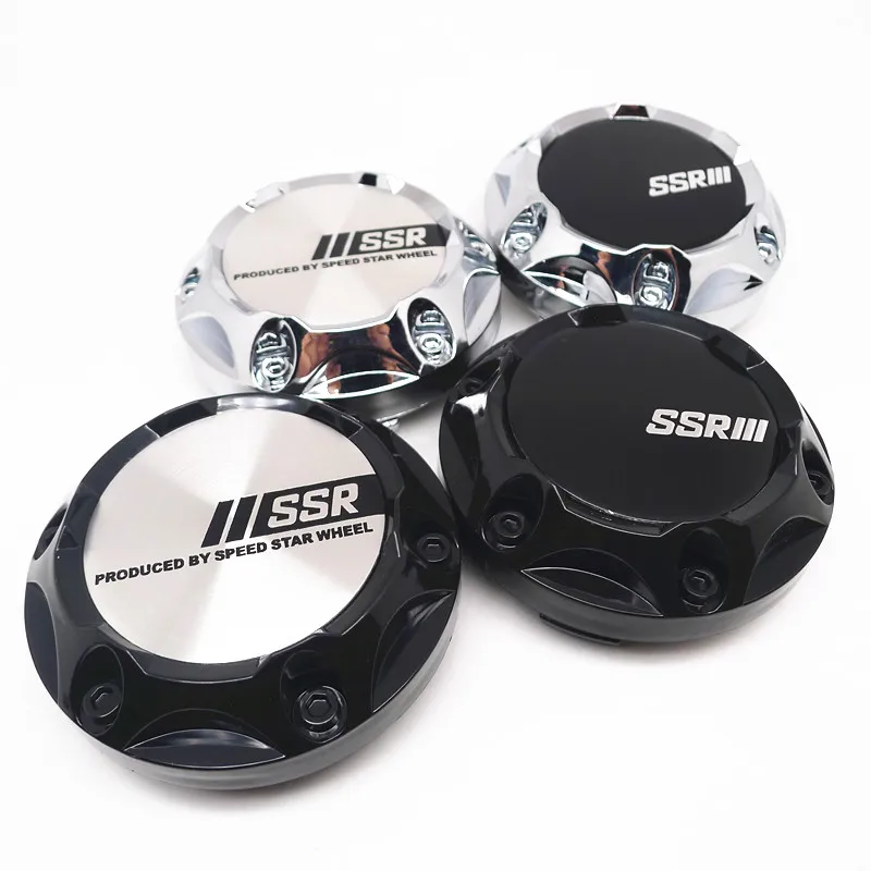 4ks 68 mm 62 mm pre SSR Car Wheel Hub Rig Cover Cover Cover 45 mm Sticker Sticker
