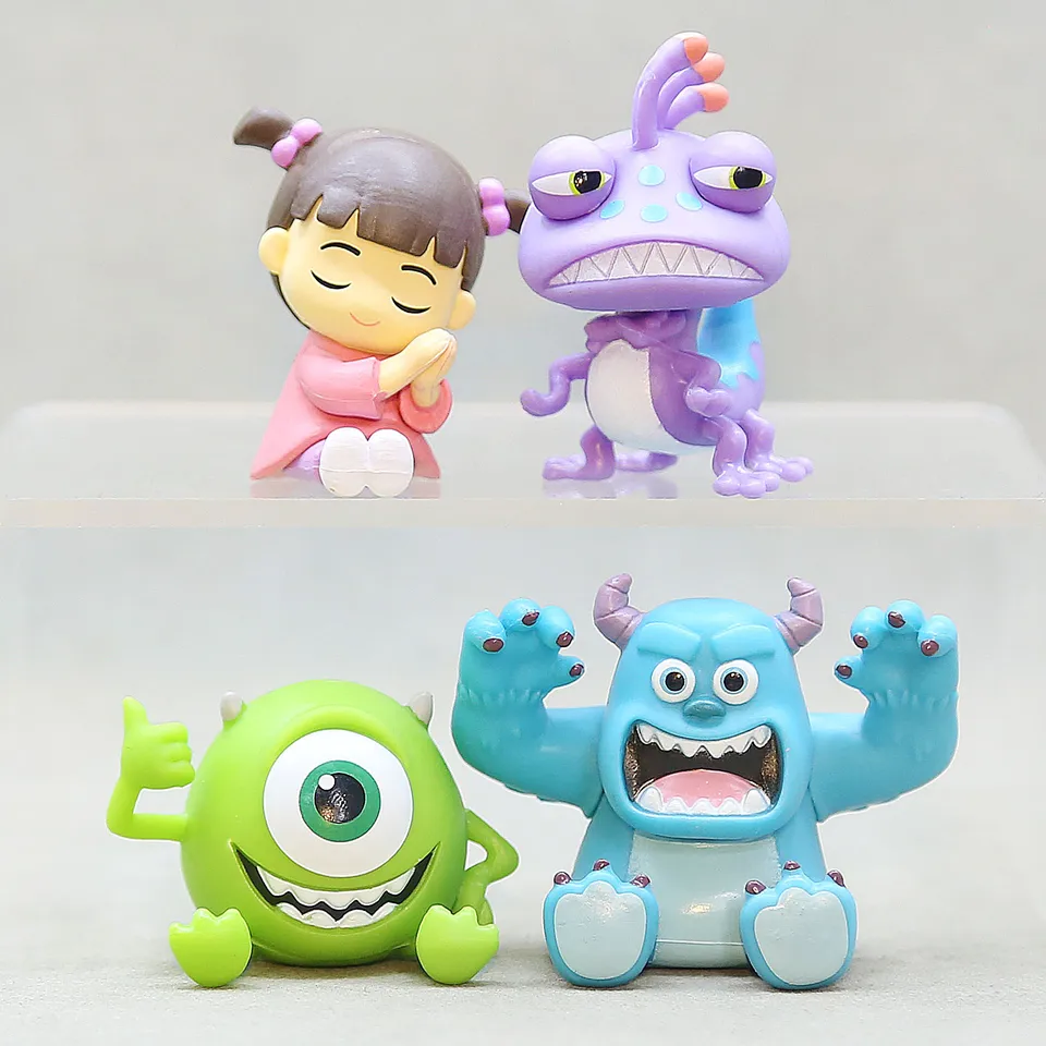 4ks Anime Monsters University Inc Figures James P.Sullivan Cartoon GK Model Toys