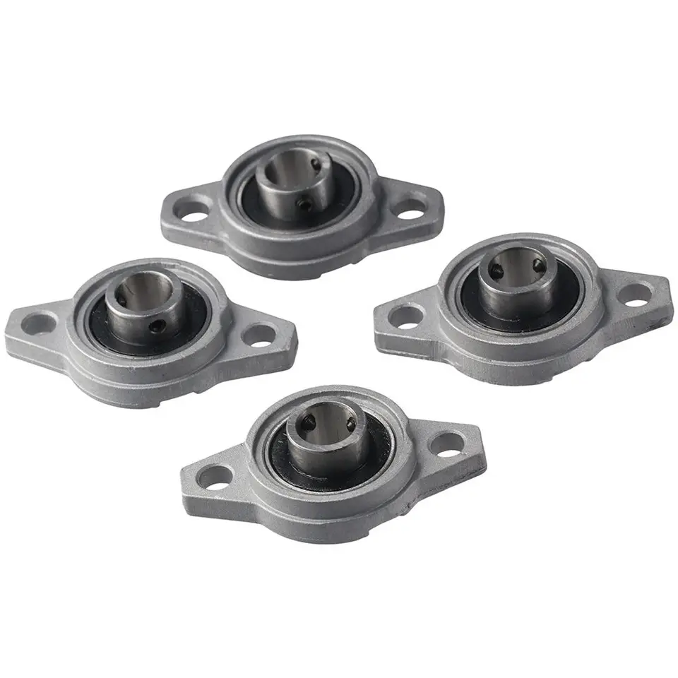 4ks kfl001 12 mm zliatiny zliatiny podpora hriadeľa Self -zarovnávacie vankúšové ložisko