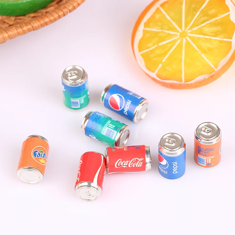 4ks miniatúrna simulácia Direc Dollouse Food Hračky Dollous Dollouse Ruverage Shop Scene Toy Hračka
