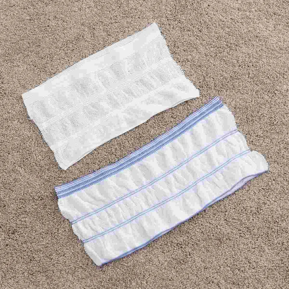 4ks na jednorazové nohavice nohavičky siete Unisex Incontinence Pants (malá veľkosť 2ks + veľká veľkosť 2ks náhodná farba)
