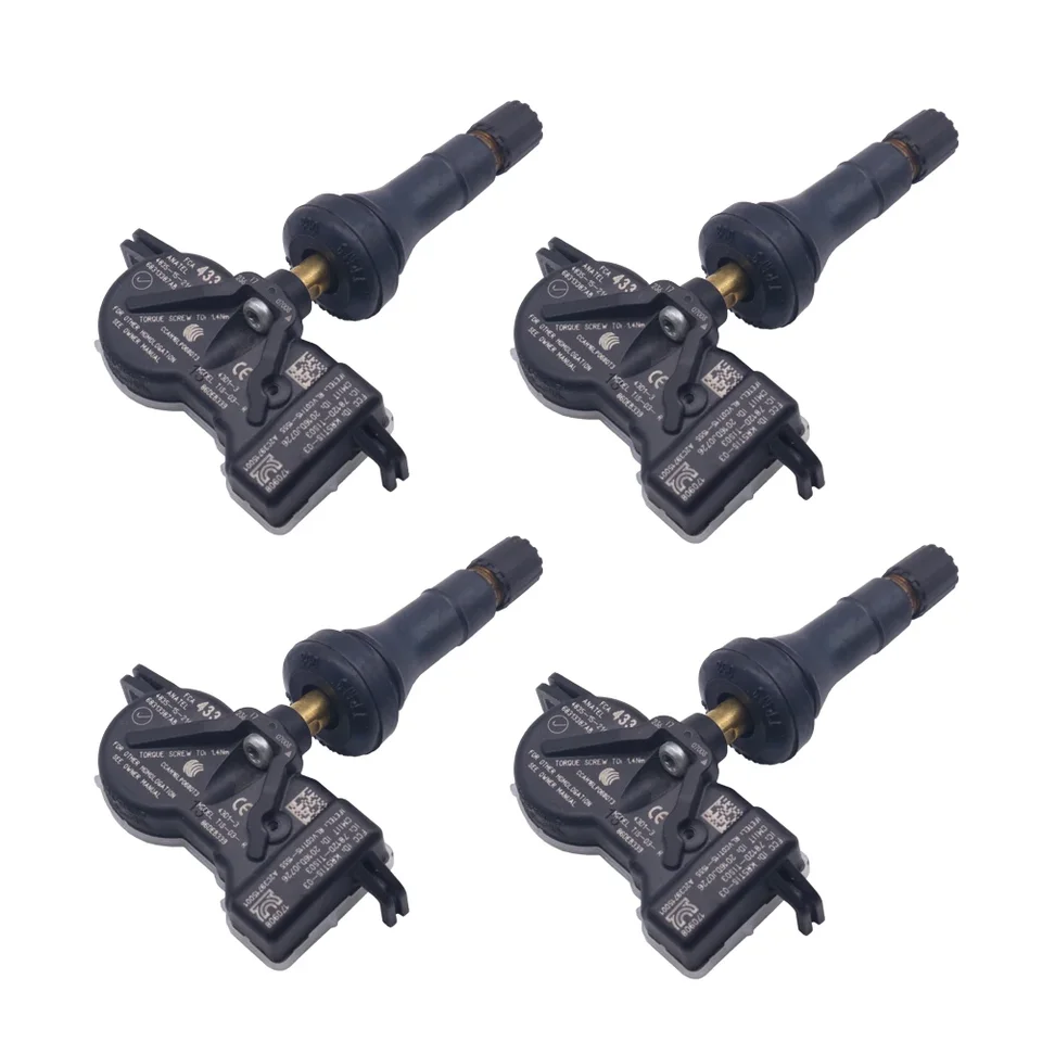 4ks pre 2016-2021 Jeep Grand Cherokee Compass Dodge Durango TPMS 433MHz TPMS Sensor 68313387AB 68313387AA 68252493AA