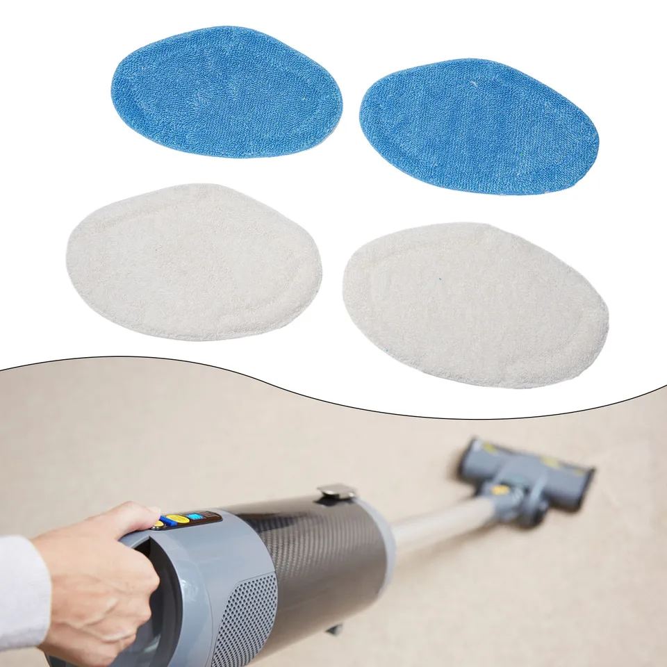4ks pre Hoover Dual Steam Plus MOPS pre podložky 62300479 Nahradenie vysokej kvality pre mramorové dlaždice vinylovej laminátu dreva
