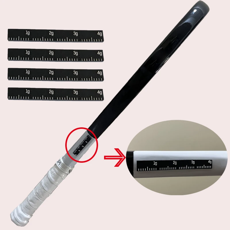 4ks/set DIY Silikone Racket Balan Bar pre Raketu na tenisovú raketu Pickleball Paddle Padel Racket