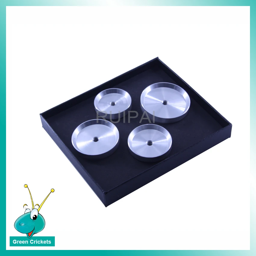 4ks/set extra veľké hliníkové matrice pre Case Case & Crystal Press 36 mm - 50 mm hodinky Opravy
