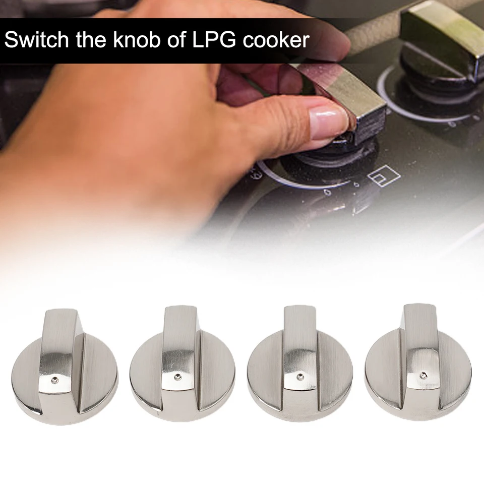 4ks/set Universal Rotary Switch Ovládanie gombíkov Výmena kuchynského hrnca plynový sporák Cena doska Ovládanie plynových sporákov príslušenstvo