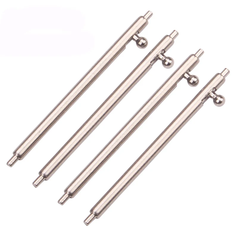 4ks z nehrdzavejúcej ocele Rýchle uvoľňovanie hodiniek Single Single Spínač pružinové tyče 16 mm 18 mm 20 mm 22 mm 24 mm
