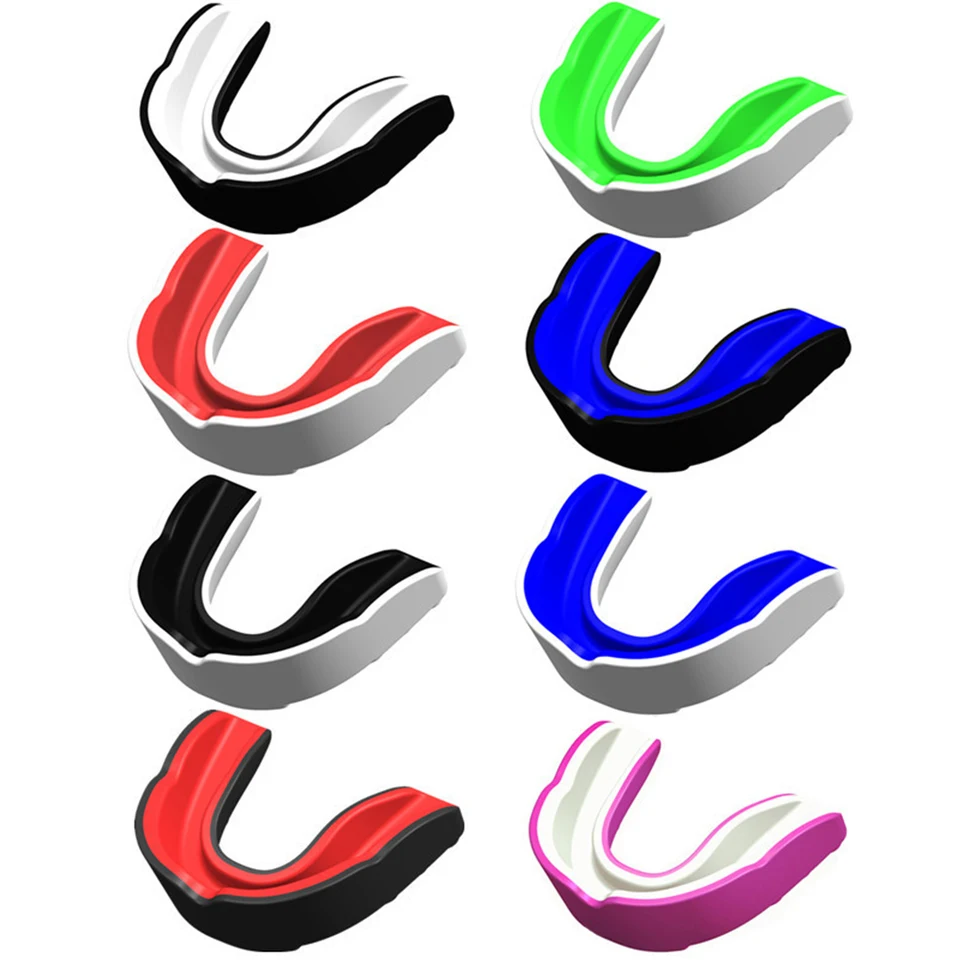 4ks ústa strážky box Gum Gum Shield MMA bojové umenie ústia strážca bojový športový ústa stráž pre kontakt Combat Sport