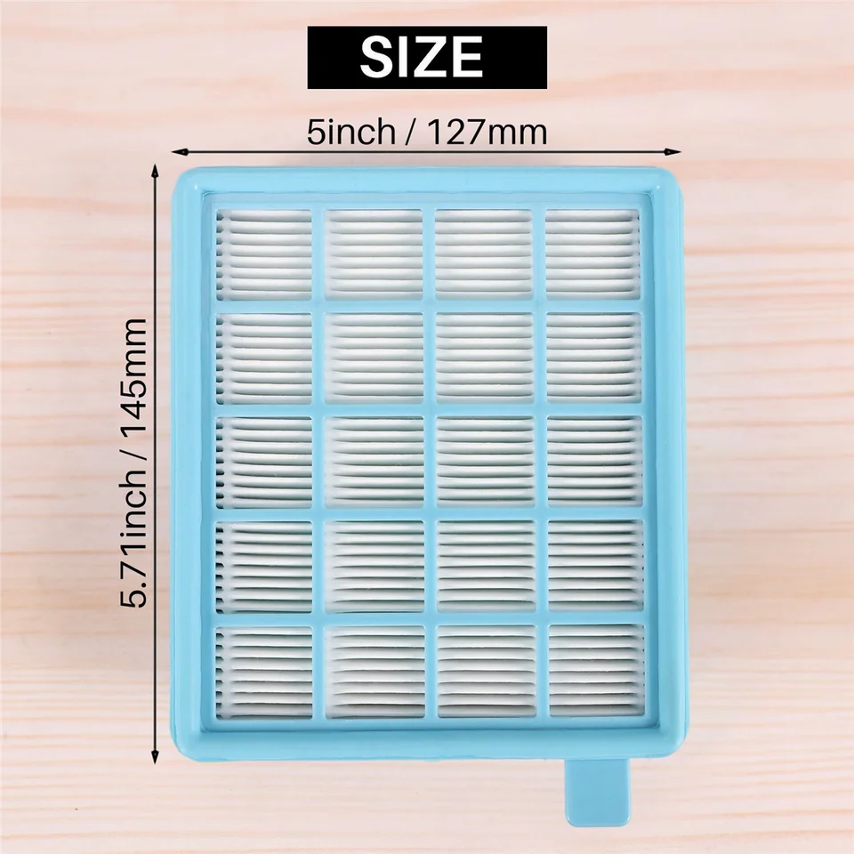 4ks/šarža filtra HEPA Filter Buffalo-Misral for Philips VACUUM CELICER FC8515 FC8516 FC8517 FC8518FC8470 FC8471