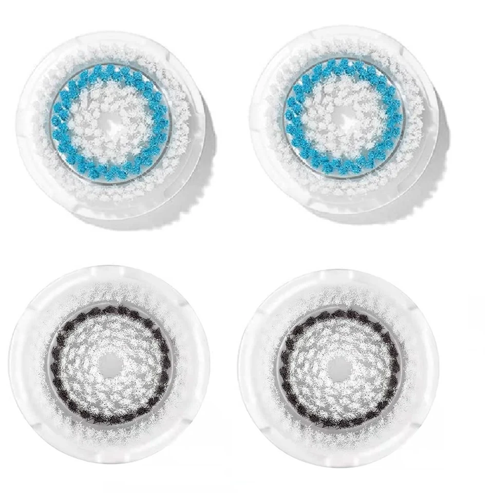 4ksová kefka na tvár a výmenu čistiaceho prostriedku na tvár za hlavu Clarisonic Brush
