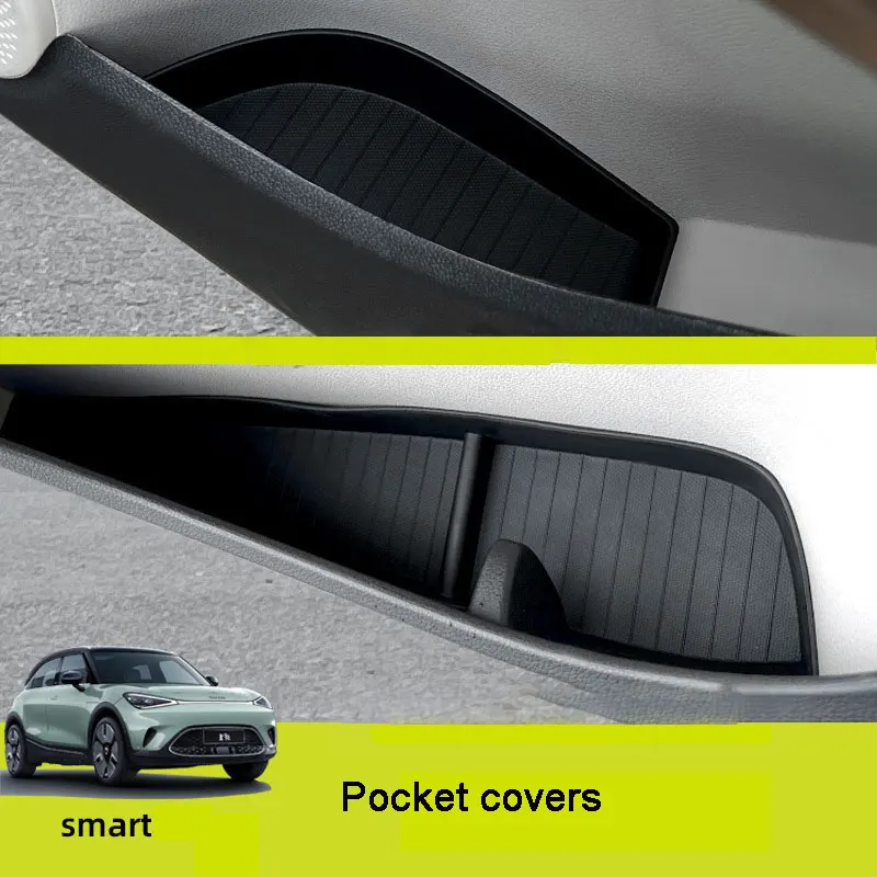 4ksové dvere automobilu predné zadné úložné boxy na vodnú skrinku podložka pre Mercedes Smart Elf 1 # 3 #