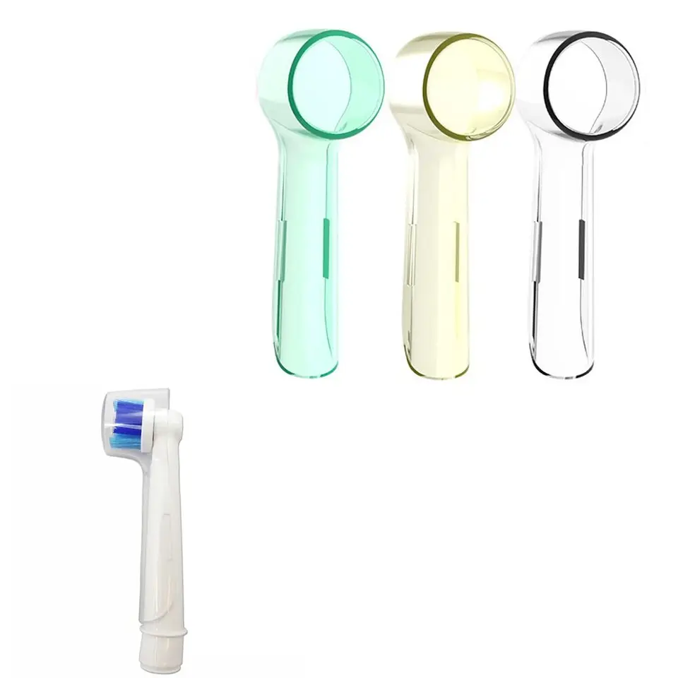 4ksové elektrické hlavy zubnej kefky prikryte ochranný kryt hlavy zubnej kefky pre ORAL B ELEKTRICKÁ KULTSKÁ KULTSKA PREPONTUROVÁ OCHRANA OCHRANA